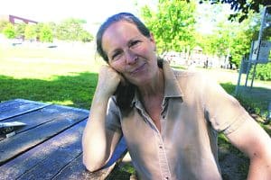 East End beekeeper Dale Davis at the Fairmount Park Farmers' Market June 22, 2016.