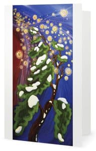 Michelle Threndyle is selling cards with seasonal artwork.