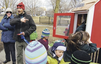 Little Free Library at Orchard Park