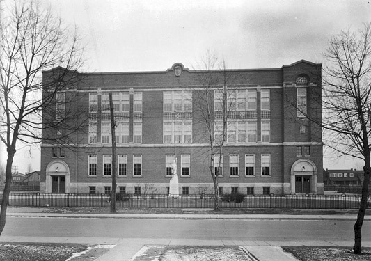 Malvern Collegiate Institute in the 1930s