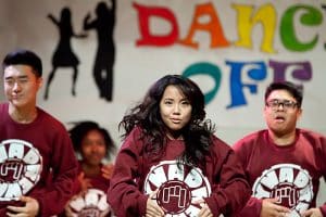 Dance Off at Notre Dame School