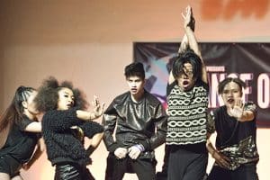 St. Mary's ILLectrified performs at Notre Dame's annual Dance Off on April 17. PHOTOS: Phil Lameira