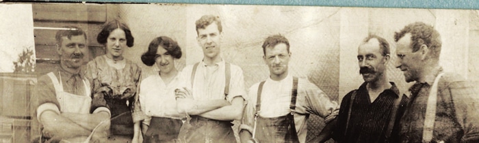This image shows a group of the founders of the Church of the Resurrection in 1912. PHOTO: submitted