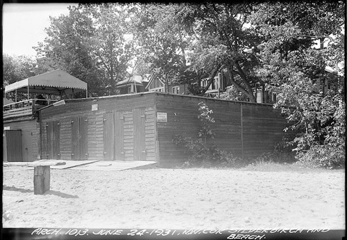 Silver Birch boathouse, 1931