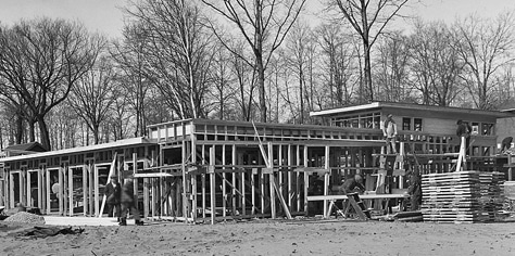 Silverbirch boathouse, 1934