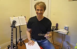 Davidson Yeager in his studio.