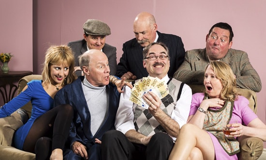 The cast of Funny Money PHOTO: Sean Howard