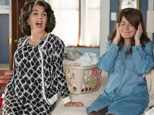 Andrea Martin and Nia Vardalos in ‘My Big Fat Greek Wedding 2.’
