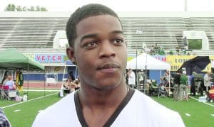 Stephan James plays Jesse Owens in Race, in theatres now.