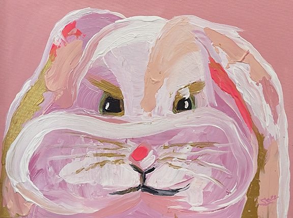 Beach artist Samantha Sannella's Rabbit Pause exhibition set to open at ...