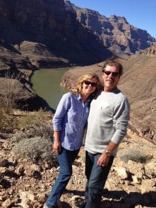 Lea and Vince Parrell on a recent trip to the Grand Canyon. PHOTO: Submitted