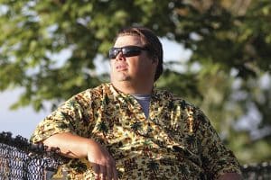 ‘Big Frank’ Butson welcomed many a future birdwatcher to the hawk watch before he passed away in 2013. PHOTO: Ann Brokelman